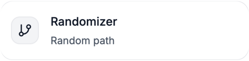 Randomizer node